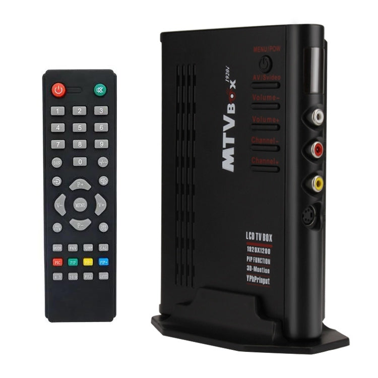 Caixa de TV LCD HD com Controlo Remoto, TV (PAL-BG+PAL-DK)