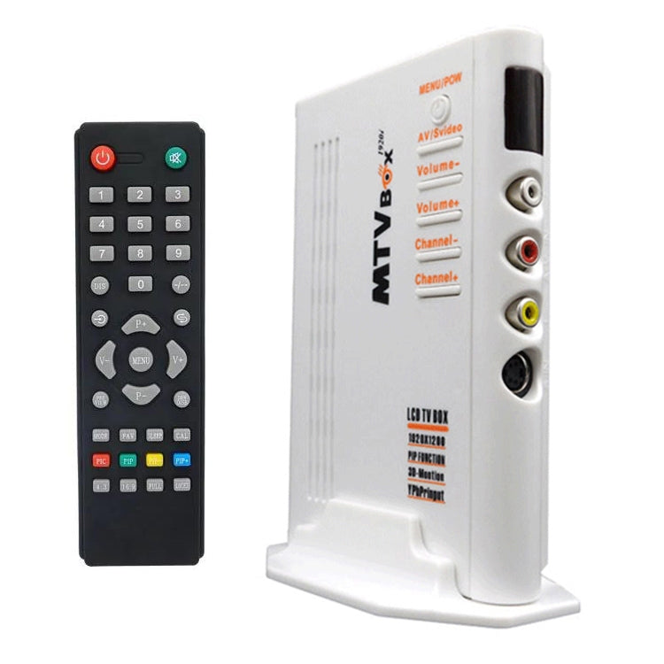 Caixa de TV LCD HD com Controlo Remoto, TV (PAL-BG+PAL-DK)