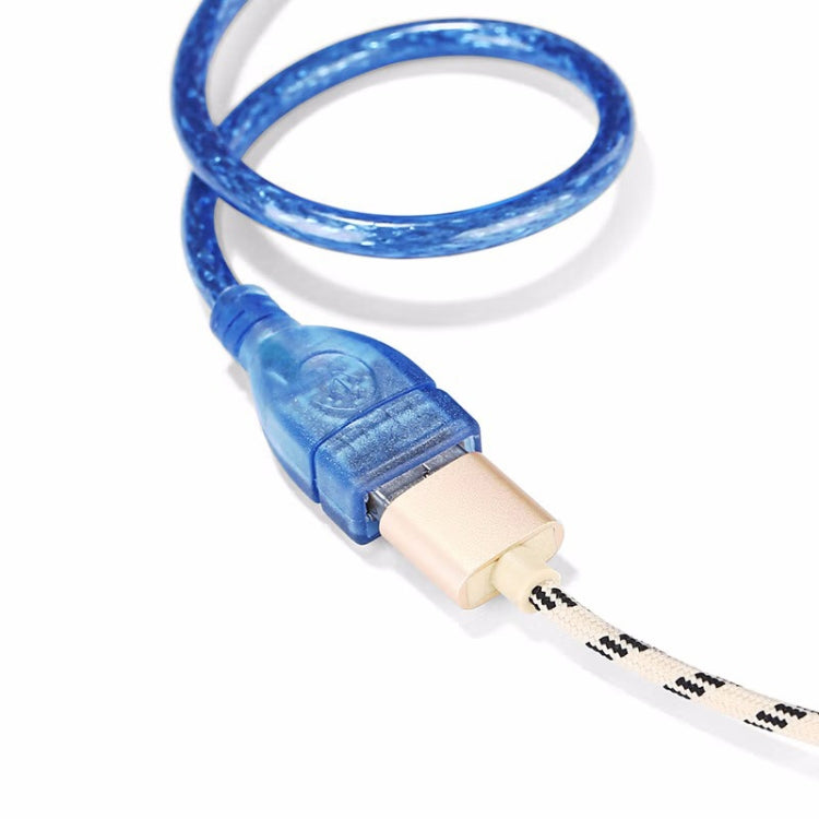 Cabo adaptador conversor OTG Micro USB macho para USB 2.0 fêmea, 29cm