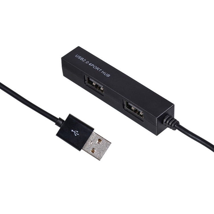 Hub USB 2.0 de 4 Portas de Alta Velocidade, Divisor USB (Preto)