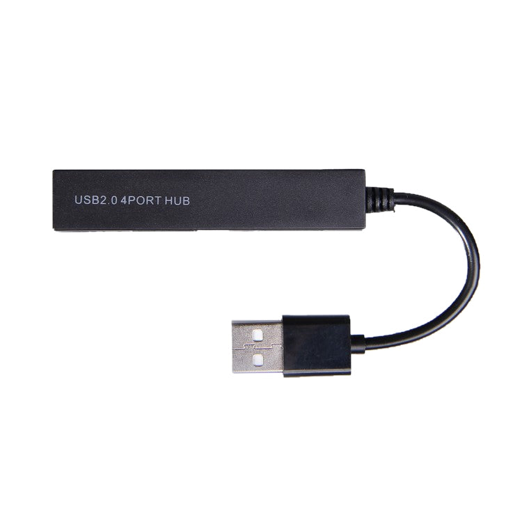 Hub USB 2.0 de 4 Portas de Alta Velocidade, Divisor USB (Preto)