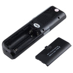 Gravador Digital de Voz de 8GB, Ditafone, Leitor MP3, Suporta Gravação Telefónica, Função VOX, Alimentação: 2 Pilhas AAA (Preto)