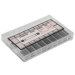 Kit de Orelhas de Aço Inoxidável 8-25mm para Reparação de Relógios com Barras de Mola para Bracelete, 8-25mm