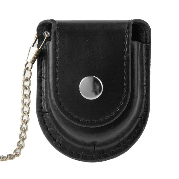 Bolsa Retro para Relógio de Bolso / Estojo de Couro / Bolsa de Cinto com Corrente, Retro