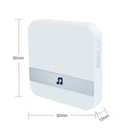 B10 Recetor de Campainha com 52 Toques 110dB Baixo Consumo de Energia Ferramentas para Casa, Ficha EUA, AC 90-260V, B10 Preto Ficha EUA, B10 Branco Ficha EUA