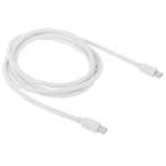 Cabo Mini DP DisplayPort para Apple iMac MacBook Pro, Comprimento: 2m, Mini DP para Mini DP Macho