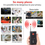 CC308+ Detetor Multi Lente de Câmara Sem Fios Detector de Sinal de Onda Rádio Detetor de Dispositivo RF GSM de Alcance Total, CC308+