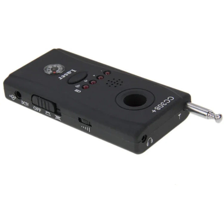 CC308+ Detetor Multi Lente de Câmara Sem Fios Detector de Sinal de Onda Rádio Detetor de Dispositivo RF GSM de Alcance Total, CC308+