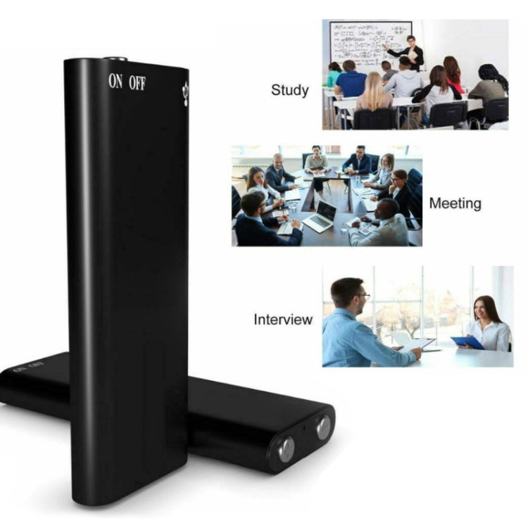 Gravador de Voz Mini 3 em 1 + Pen Flash de 8GB + Leitor MP3