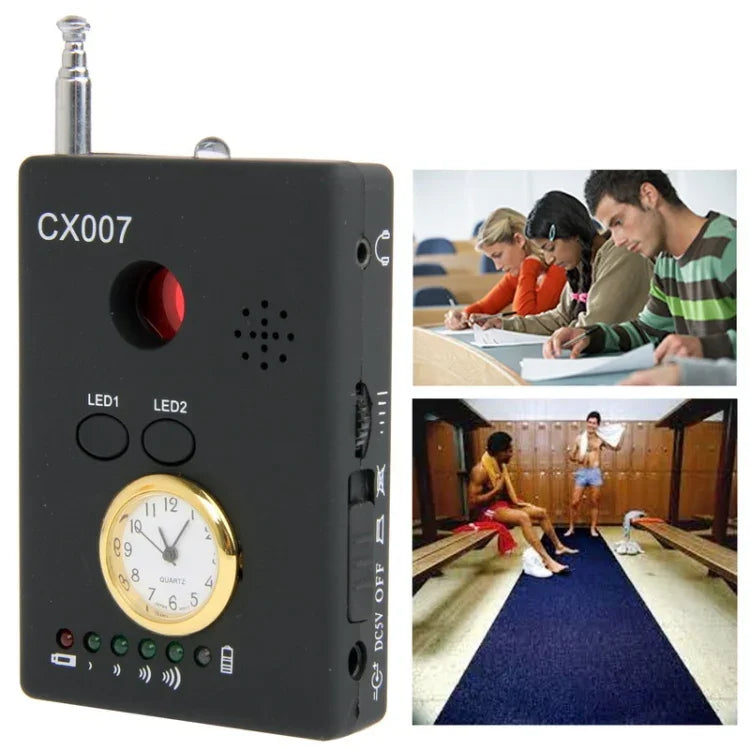 Detector Completo Alcance Total Detector de Áudio e Vídeo, CX007