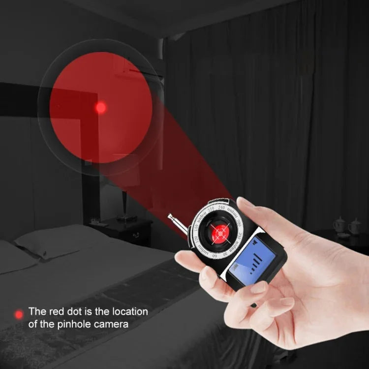 Detector de Banda Completa CC-309 com Ecrã LED, Alcance de Frequência de Detecção: 1MHz-6500MHz, CC-309