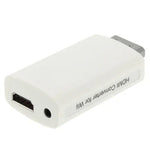 Conversor HDMI Full HD 1080P para Wii, Tamanho: 73 x 37 x 20mm