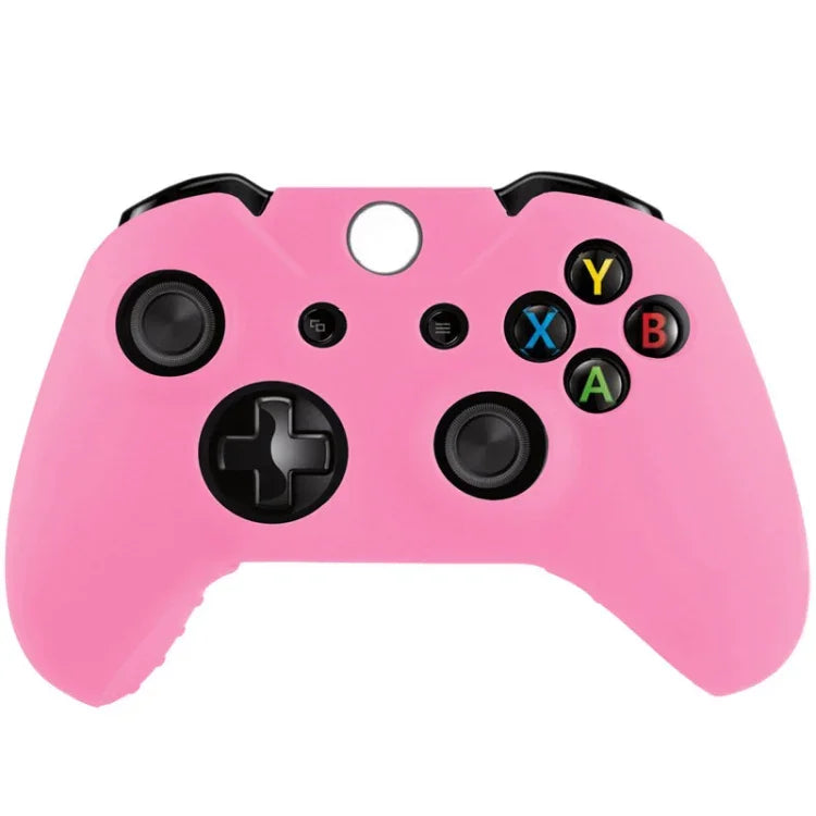 Capa Protetora Flexível de Silicone para Xbox One, Para Xbox One (Rosa), Para Xbox One (Preto)