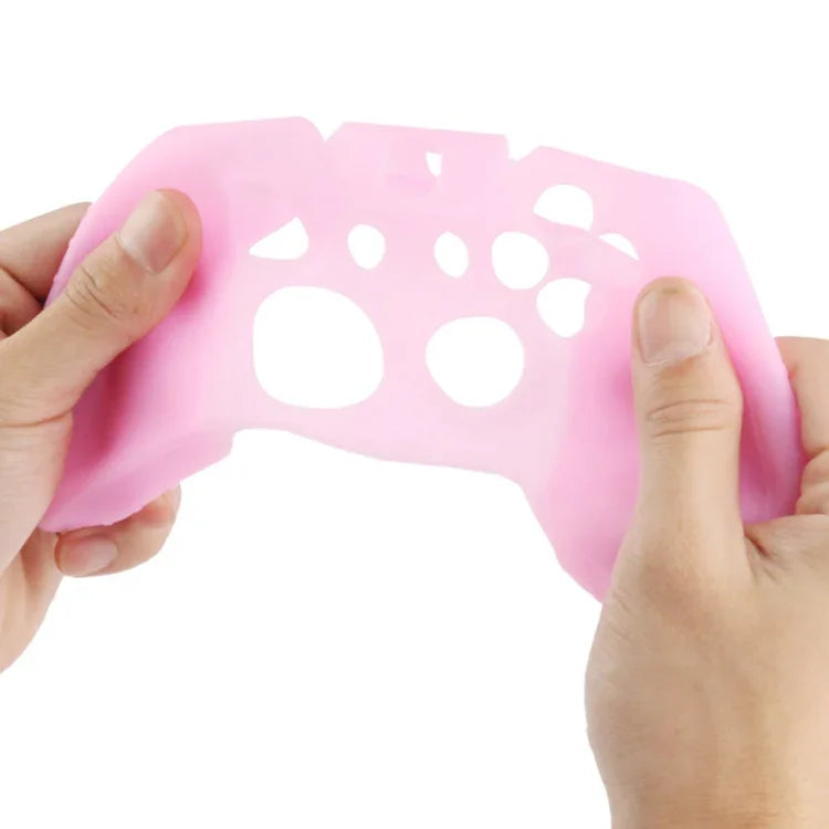 Capa Protetora Flexível de Silicone para Xbox One, Para Xbox One (Rosa), Para Xbox One (Preto)