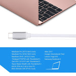 Adaptador divisor Hub 2 em 1 VGA e HDMI Fêmea para USB-C / Type-C Macho, VGA+HDMI