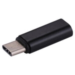 Adaptador Fêmea 8 Pinos para Macho USB-C / Tipo-C com Carcaça Metálica