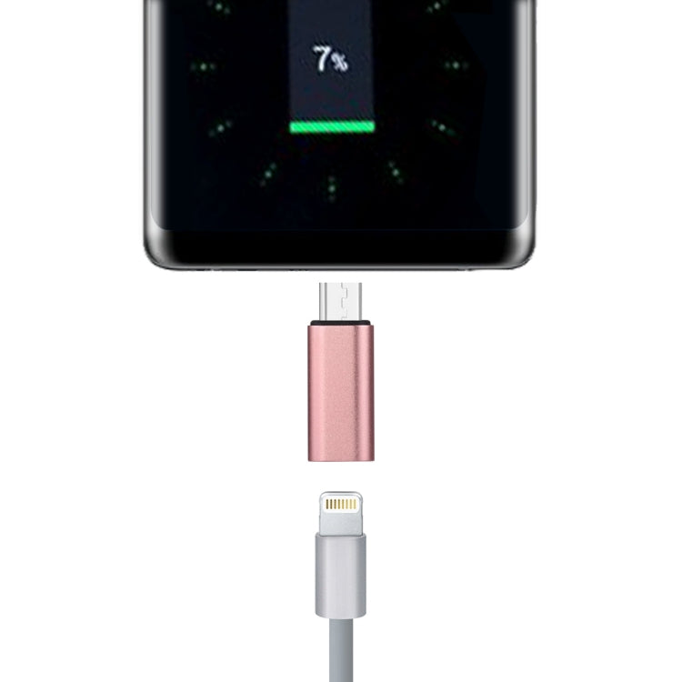 Adaptador Fêmea 8 Pinos para Macho USB-C / Tipo-C com Carcaça Metálica