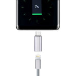 Adaptador Fêmea 8 Pinos para Macho USB-C / Tipo-C com Carcaça Metálica