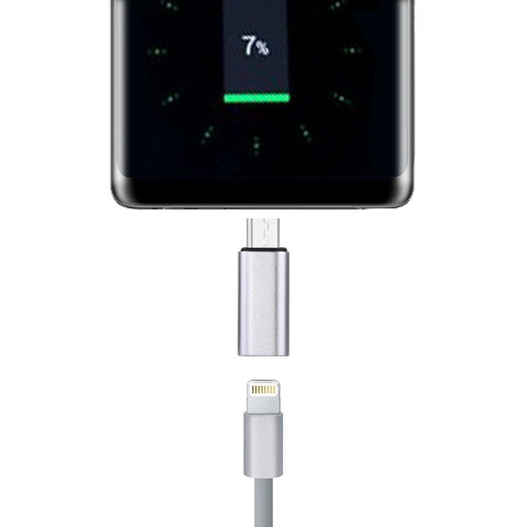 Adaptador Fêmea 8 Pinos para Macho USB-C / Tipo-C com Carcaça Metálica
