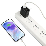 LZ-728 Carregador de Viagem Rápido QC 3.0 USB + PD 20W USB-C / Tipo-C, Ficha US, Ficha US