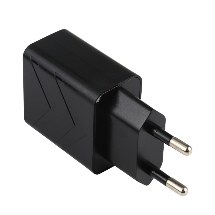 LZ-715 Carregador de Viagem Rápido USB de Porta Única 18W QC3.0, Ficha UE, Ficha UE