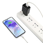 LZ-715 Carregador de Viagem Rápido USB de Porta Única 18W QC3.0, Ficha UE, Ficha UE