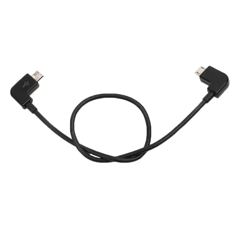 Cabo de Dados Conversor Micro USB para Micro USB de 30cm para Comando Remoto DJI MAVIC PRO & SPARK, Smartphones, Tablets, Micro USB para Micro USB