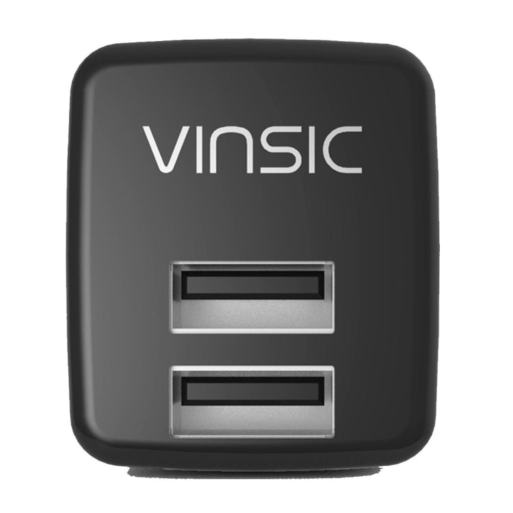 Carregador de Parede USB Vinsic 12W 5V 2.4A com Dupla Saída USB Adaptador de Carregamento