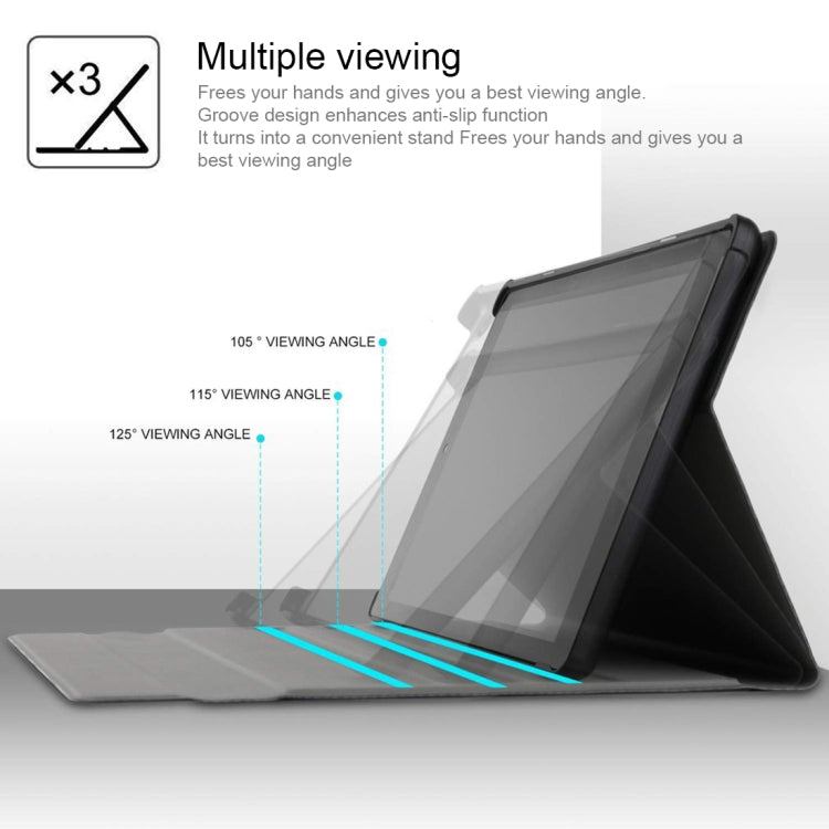 Capa de Couro para Tablet com Teclado Bluetooth Magnético Destacável Ultrafinah para Galaxy Tab A 8.0 2019 P200 / P205, com Suporte