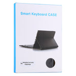 Capa de Couro para Tablet com Teclado Bluetooth Magnético Destacável Ultrafinah para Galaxy Tab A 8.0 2019 P200 / P205, com Suporte
