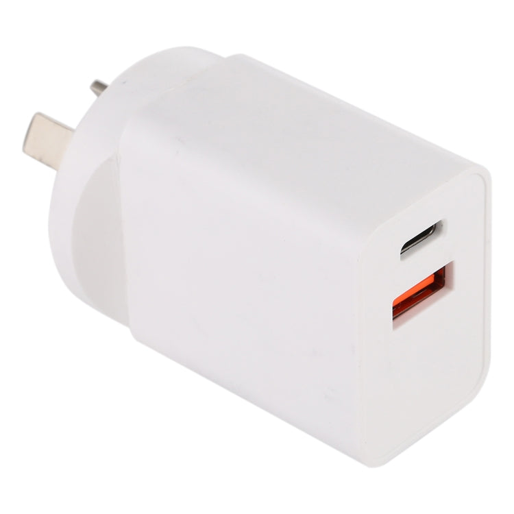 Adaptador de energia 18W com ficha AU, Ficha AU