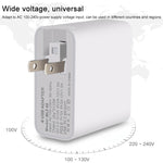 Adaptador de Energia Carregador de Viagem USB de Carregamento Rápido de 4 Portas WLX-A6, Ficha EUA, Ficha EUA