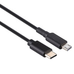 Cabo de carregamento para portátil ASUS X205T 19V interface de alimentação para USB-C / Type-C macho, comprimento do cabo: 1,5m, para interface de alimentação ASUS X205T para USB-C / Type-C macho