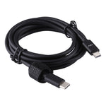 Cabo de carregamento para portátil ASUS X205T 19V interface de alimentação para USB-C / Type-C macho, comprimento do cabo: 1,5m, para interface de alimentação ASUS X205T para USB-C / Type-C macho