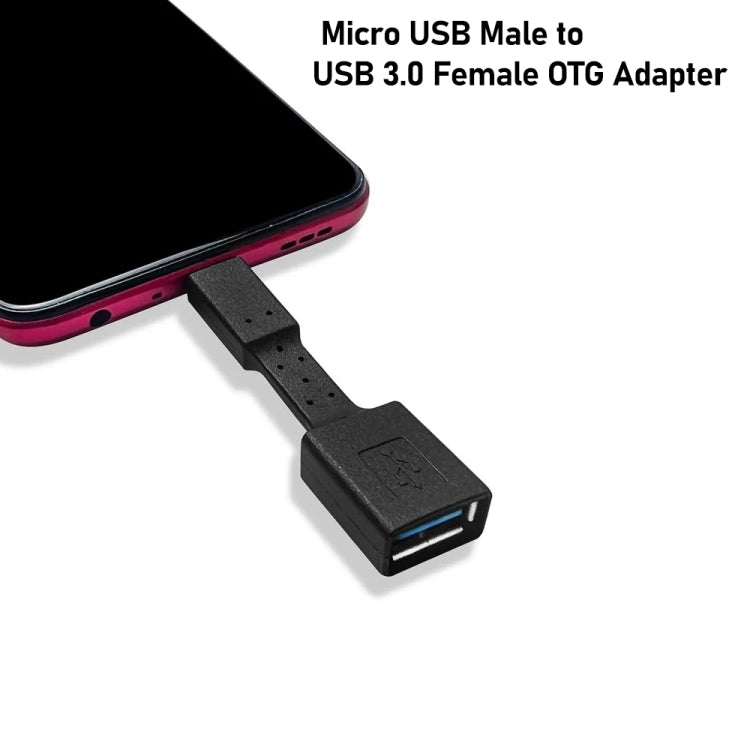 5 Unidades de Adaptador OTG Micro USB Macho para USB 3.0 Fêmea, Micro USB para USB 3.0