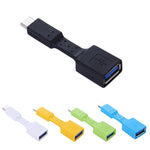 5 Unidades de Adaptador OTG USB-C / Tipo-C Macho para USB 3.0 Fêmea, USB-C / Tipo-C para USB 3.0