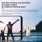 Pen drive Netac U782C 128GB USB-C / Type-C + USB 3.0 rotação 360 graus liga de zinco OTG U Disk, 128GB