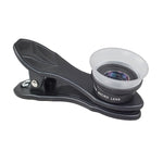 APEXEL APL-24X-H Lente Universal Externa 2 em 1 12X & 24X Macro para Telemóvel com Pára-Sol
