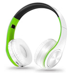 LPT660 Auriculares Bluetooth Estéreo Desportivos Dobráveis Sem Fios para Telemóveis com Suporte para Cartão TF