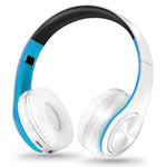 LPT660 Auriculares Bluetooth Estéreo Desportivos Dobráveis Sem Fios para Telemóveis com Suporte para Cartão TF