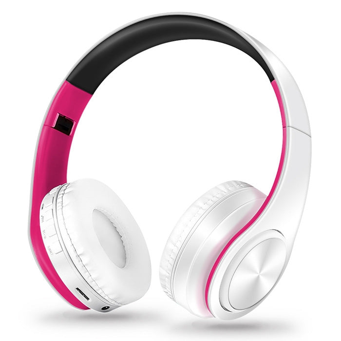 LPT660 Auriculares Bluetooth Estéreo Desportivos Dobráveis Sem Fios para Telemóveis com Suporte para Cartão TF