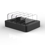 Carregador Inteligente 45W PD USB-C / Tipo-C + 18W PD USB-C / Tipo-C + 18W QC 3.0 USB + Portas USB com Moldura Destacável, Ficha UE, 016PD Ficha UE