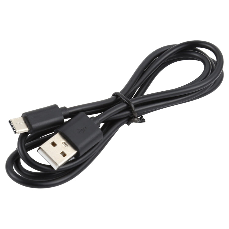 LZ-728 Carregador de Viagem 2 em 1 18W QC 3.0 USB + Cabo de Dados USB para USB-C / Tipo-C, Ficha UE, Comprimento do Cabo: 1m, com Cabo USB-C / Tipo-C