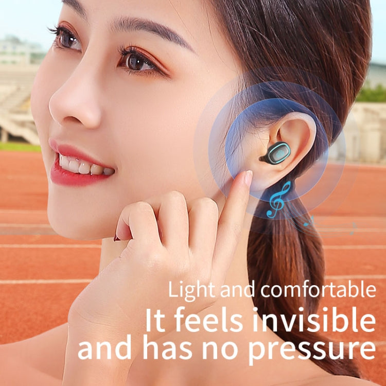Auricular Bluetooth True Wireless C1 5.0 TWS com Display Digital Táctil Circular e Caixa de Carregamento, Chaminé Circular