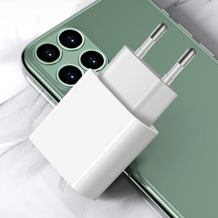 M117 Carregador Flash de Viagem USB Duplo 2.4A, Ficha UE, USB Duplo