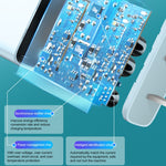 M117 Carregador Flash de Viagem USB Duplo 2.4A, Ficha UE, USB Duplo