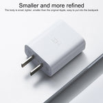Adaptador de Energia Original Xiaomi Youpin ZMI 20W Type-C / USB-C de Carregamento Rápido, Ficha US