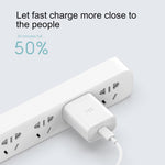 Adaptador de Energia Original Xiaomi Youpin ZMI 20W Type-C / USB-C de Carregamento Rápido, Ficha US