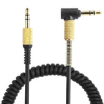 Cabo de Auriculares Macho para Macho 3,5mm Versão Standard para Auriculares Marshall, Comprimento do Cabo: 1,25m-1,8m, Versão Standard