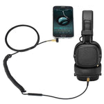 Cabo de Auriculares Macho para Macho 3,5mm Versão Standard para Auriculares Marshall, Comprimento do Cabo: 1,25m-1,8m, Versão Standard